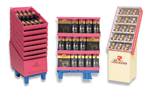 Verschiedene Aufsteller