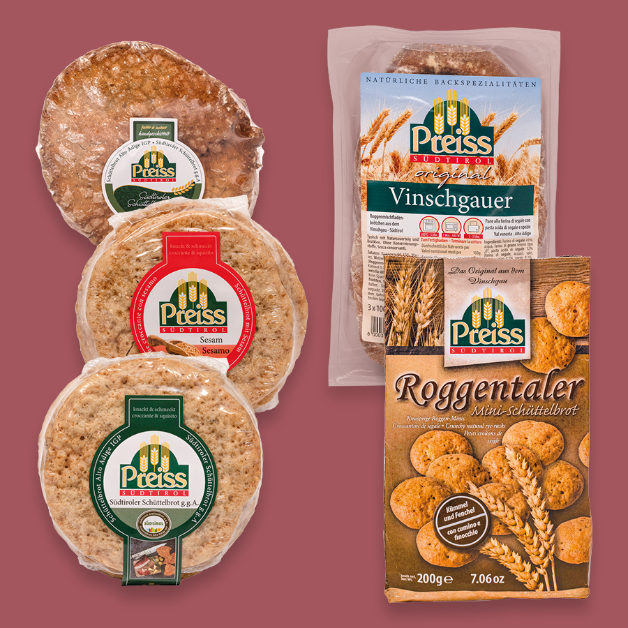 Brote der Firma Preiss