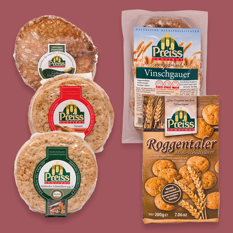 Brote der Firma Preiss