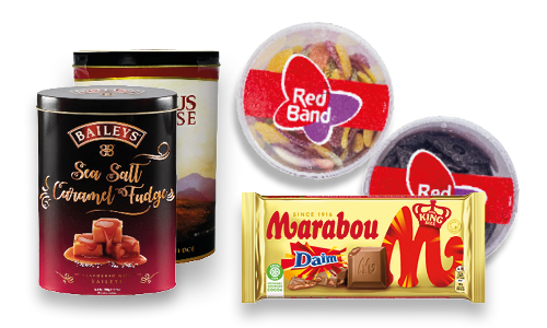 Verschiedene Süßigkeiten